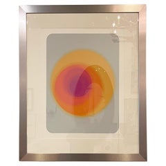 Serigrafía expresionista abstracta japonesa Mashiko, Sin título