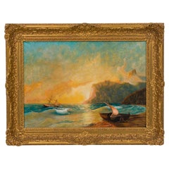 The Sea Koktebel Seascape Painting