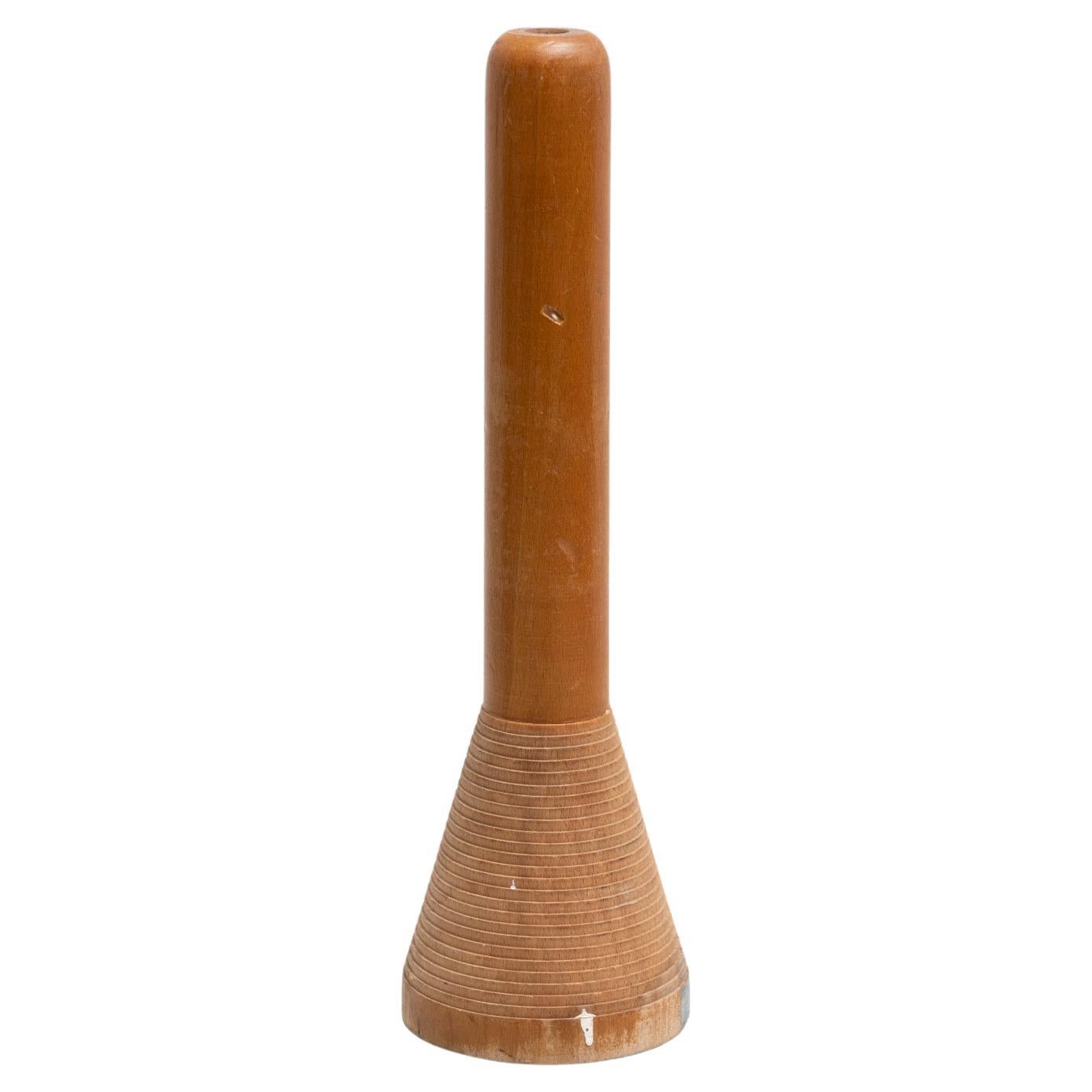 Rustic Wooden Spool of Thread, Spanish, Mid-Century Modern, Circa 1930 For Sale