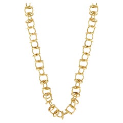 Tiffany & Co. 18K Gelbgold Link Halskette