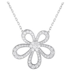 Van Cleef & Arpels Van Cleef & Arpels Collier en or blanc 18 carats 2,37 ct de diamants