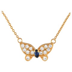 Vintage Van Cleef & Arpels 18K White Gold 2.37ct Diamond Flower Lace Pendant Necklace