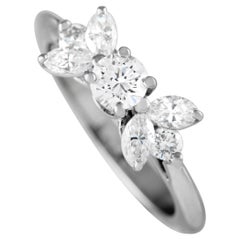 Tiffany & Co. Platinum 0.75ct Diamond Cocktail Ring