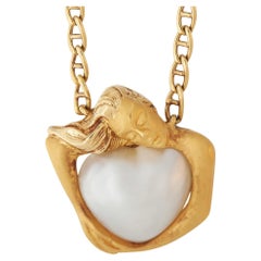 Carrera y Carrera Carrera y Carerra 18K Yellow Gold Mab Pearl Necklace