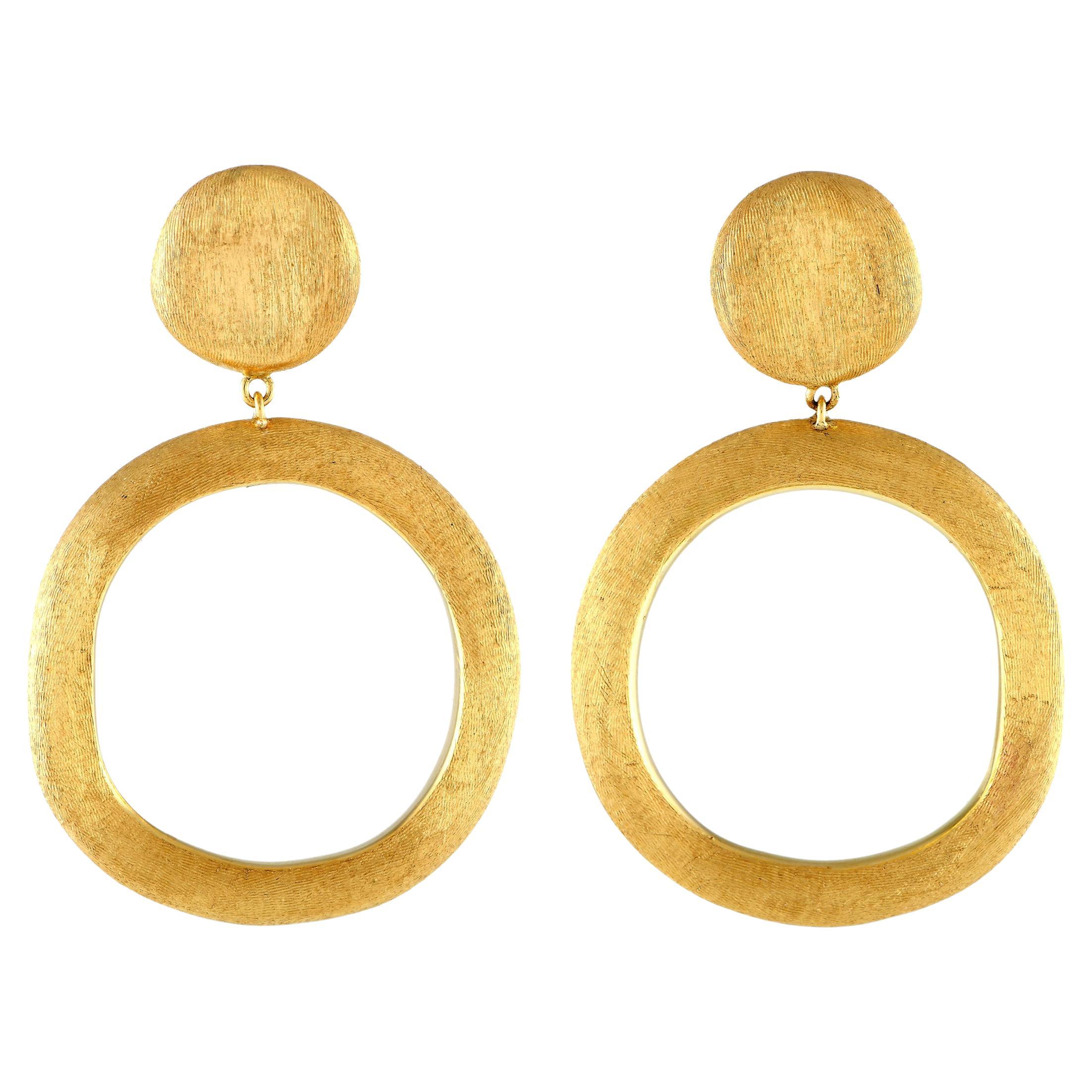 Marco Bicego Jaipur Boucles d'oreilles en or jaune 18 carats