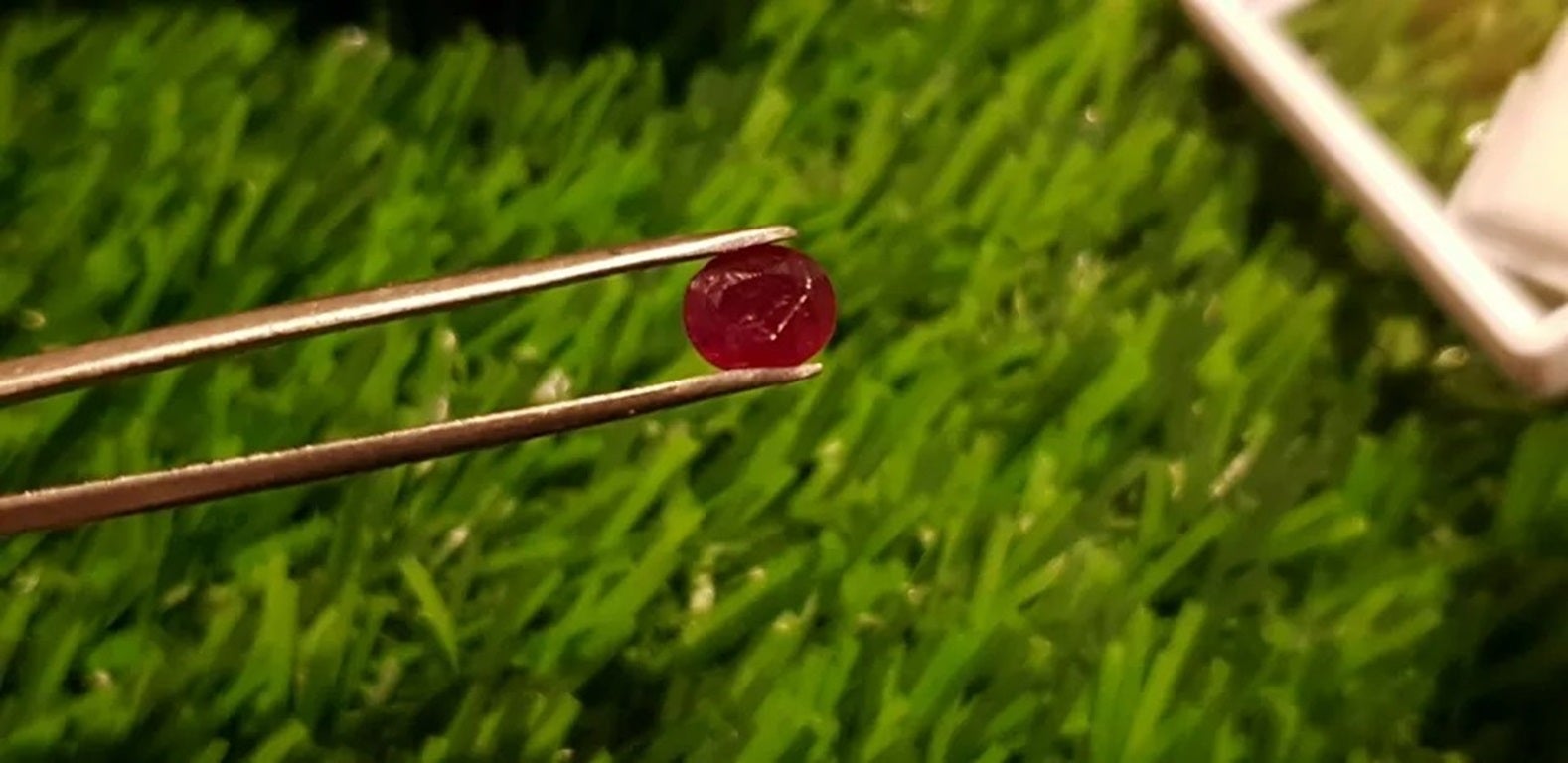 Mozambique 0.80Cts Unheated Ruby Cut Stone 100% Natural Certified