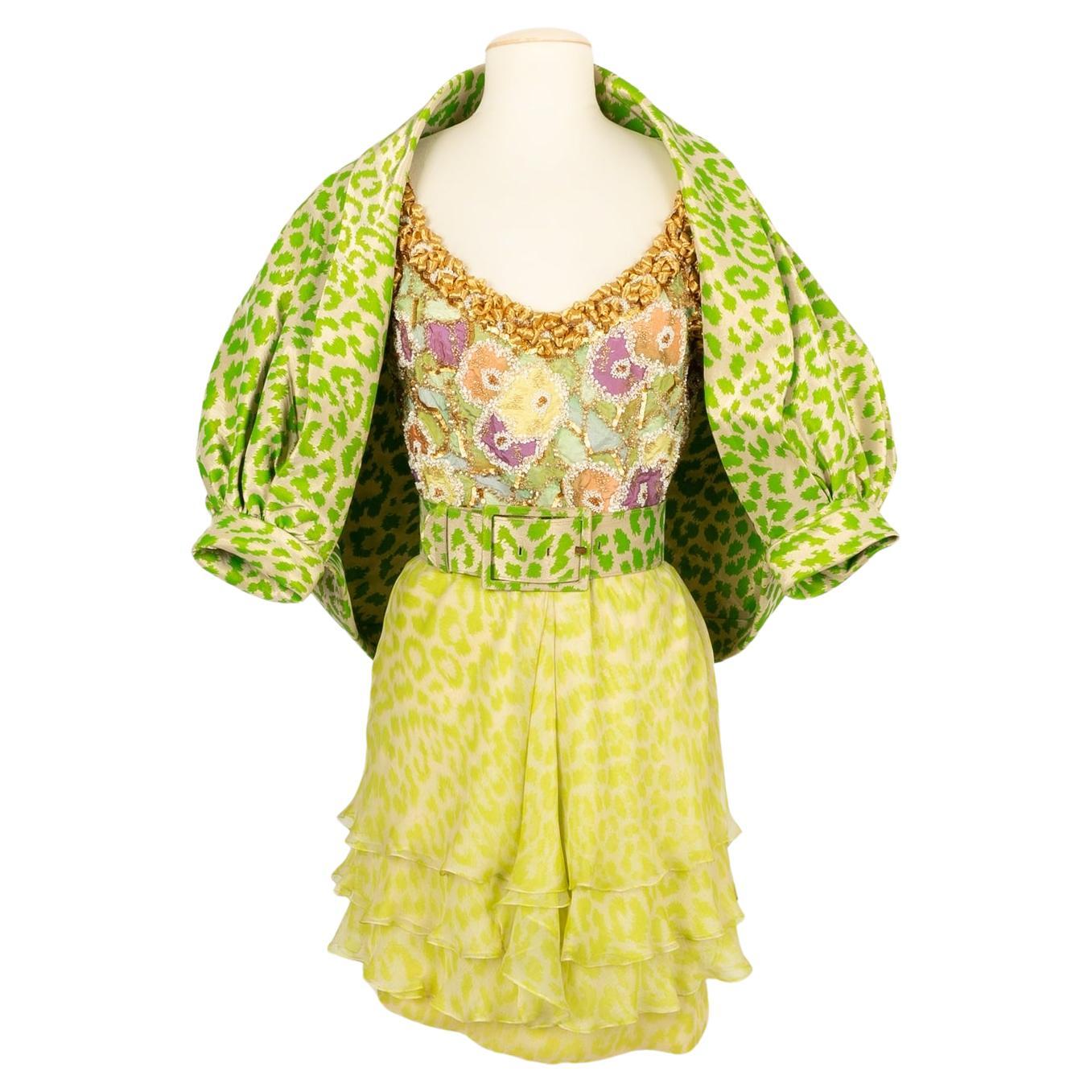 Valentino Haute Couture Summer 1991 Ensemble For Sale