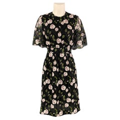 Eyelet GIAMBATTISTA VALLI Size XS Black Cotton &  Polyester Dress