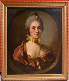 Ritratto di signora, olio su tela, XVIII secolo