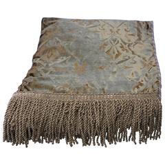 Custom Nomi Stenciled Throw with Fringe 10