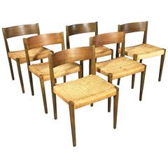 Poul Cadovius "Pia" Chairs for Cado, Denmark, 1950s