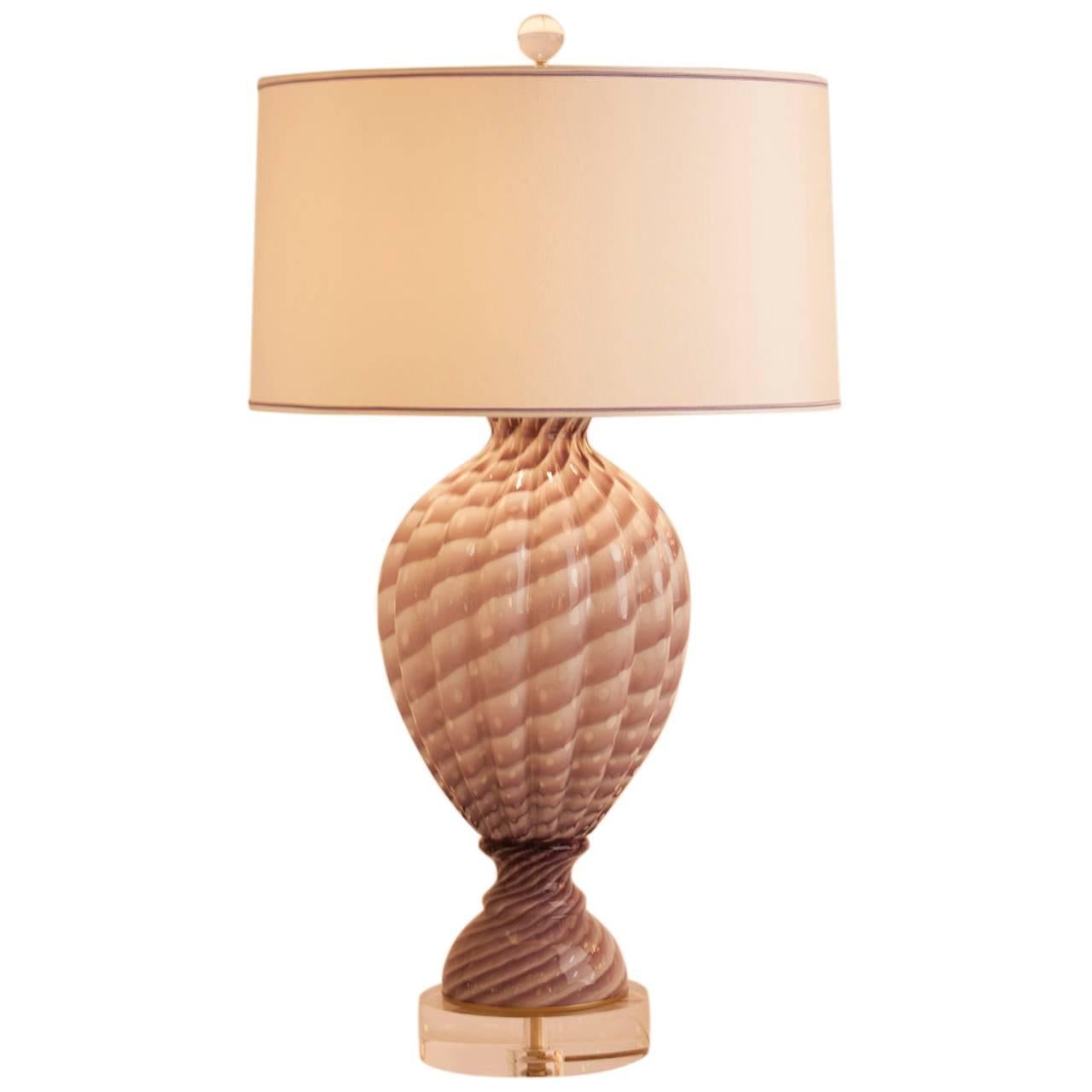 Large-Scale Vintage Murano Lamp