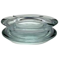Glass Ashtray by Seguso Murano