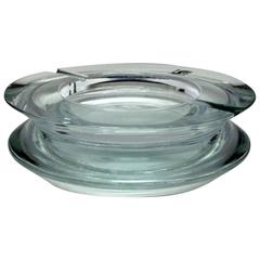  Glass Ashtray by Seguso Murano