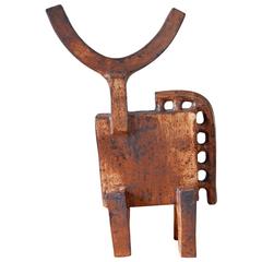 Dominique Pouchain  Figurative Ceramic  Bull