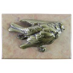 Dead Sparrow in Bronze 