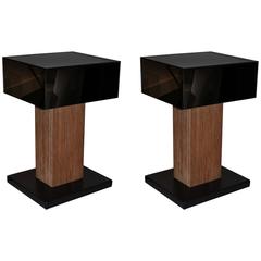 Pair of Paul Frankl Side Tables