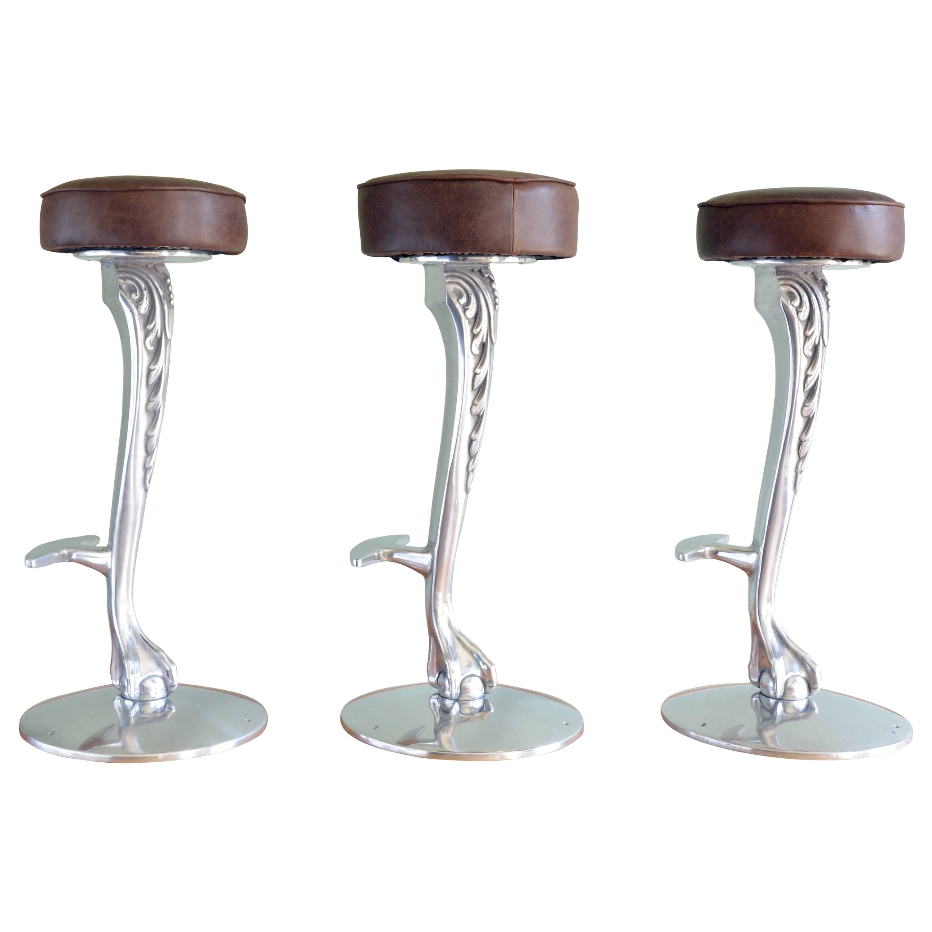 Claw and Ball Bar Stools