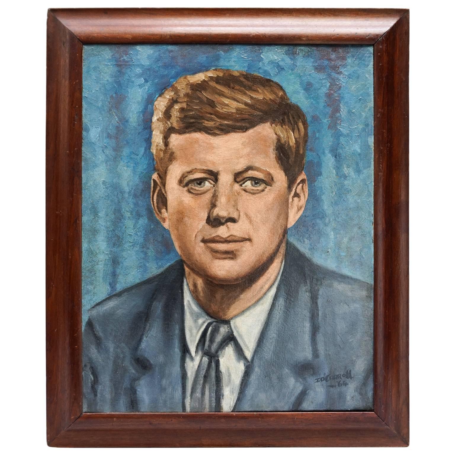 Oil Painting of John F. Kennedy by John O’Carroll