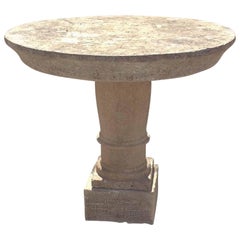 Antique Limstone Table