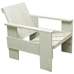 Crate Chair in the Manner of Gerrit Rietveld, circa 1950