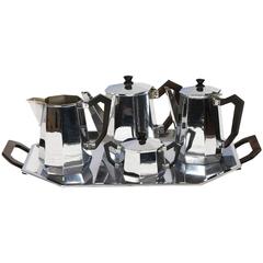 Carlo Alessi Art Deco Tea and Coffee Service