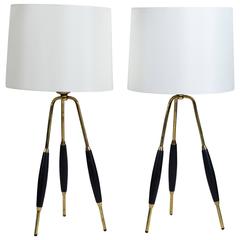 Pair of Gerald Thurston Table Lamps