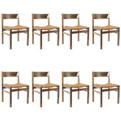 Martin Visser for 't Spectrum Set of Eight Dining Chairs