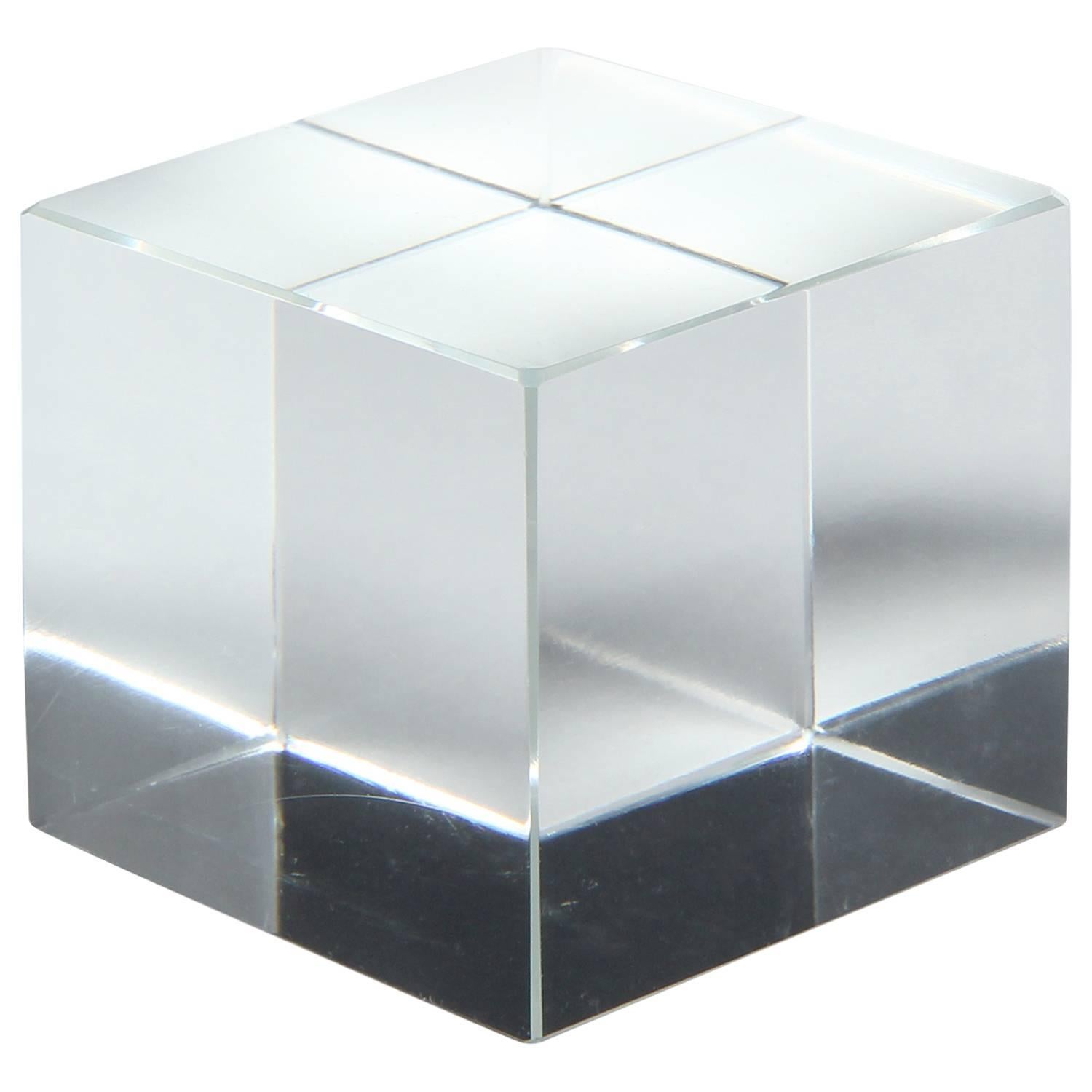 Crystal Desk Cube by Tiffany & Co.