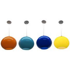 4 Murano Glass Fixtures by Alessandro Pianon for Vistosi, C. 1960 Italy 3