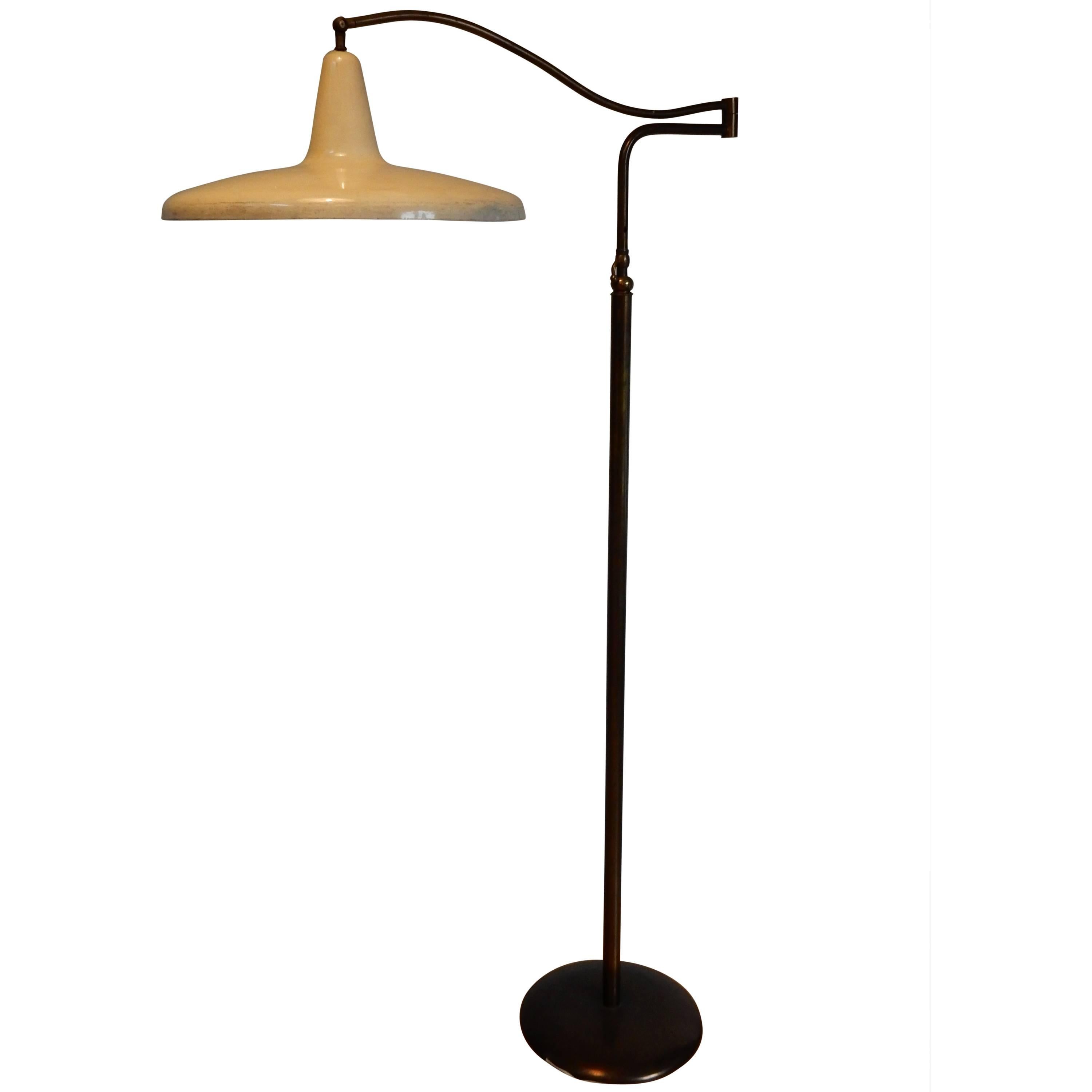 Stilnovo Ajustable Floor Lamp, 1960