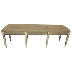 19th Century Gustavian Bench 11