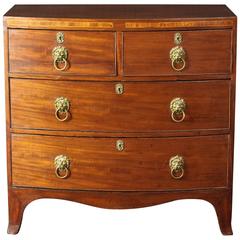 Small George III Style Bow-Front Chest
