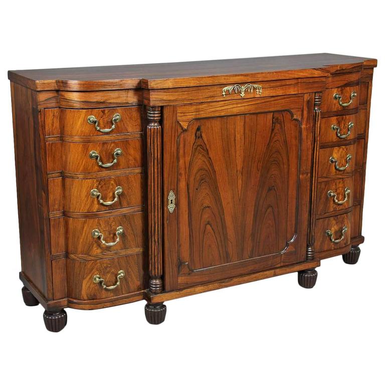 Regency Credenza regency rosewood credenza at 1stdibs Regency Credenza regency rosewood credenza at 1stdibs