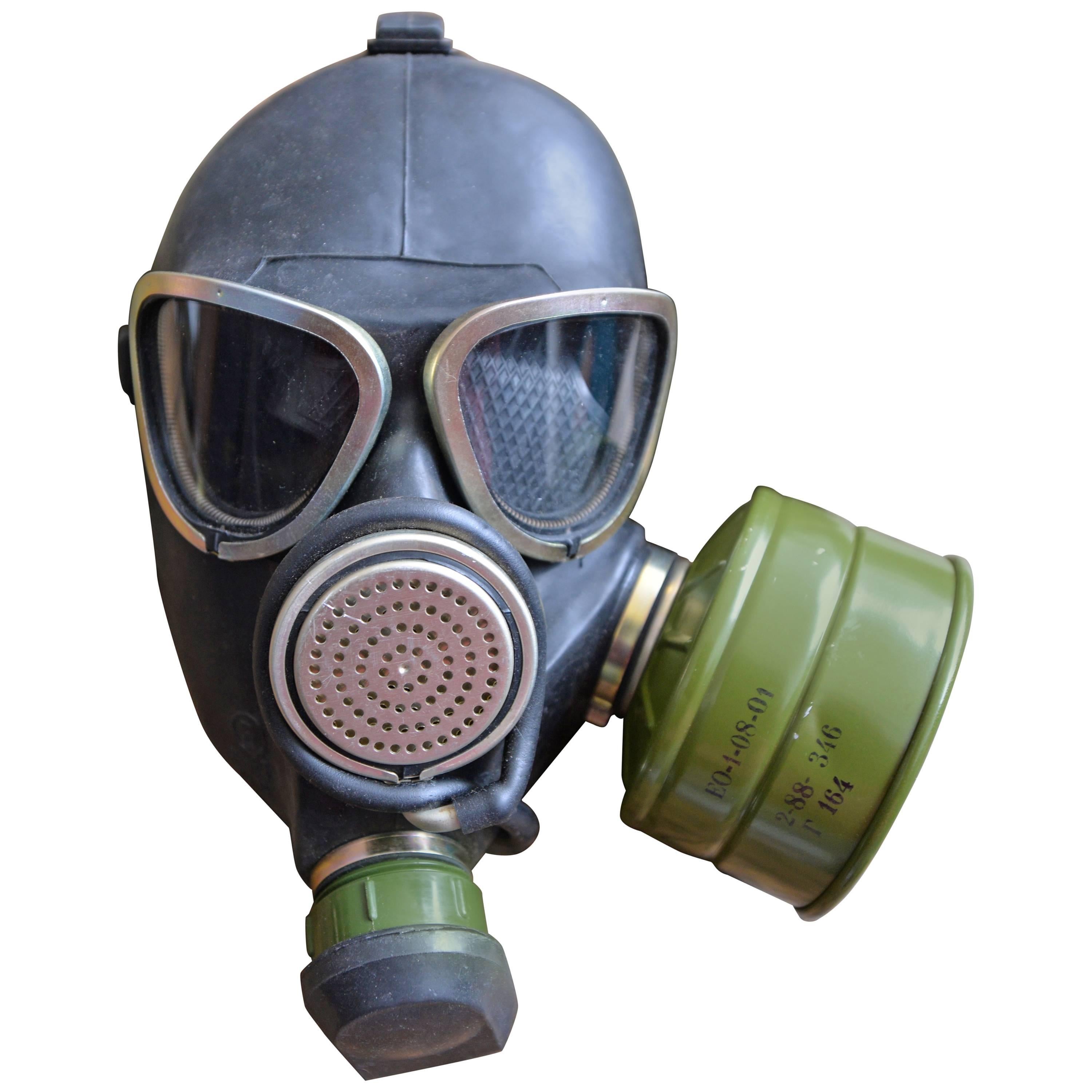 1970s Soviet Union Military Army Gas Mask