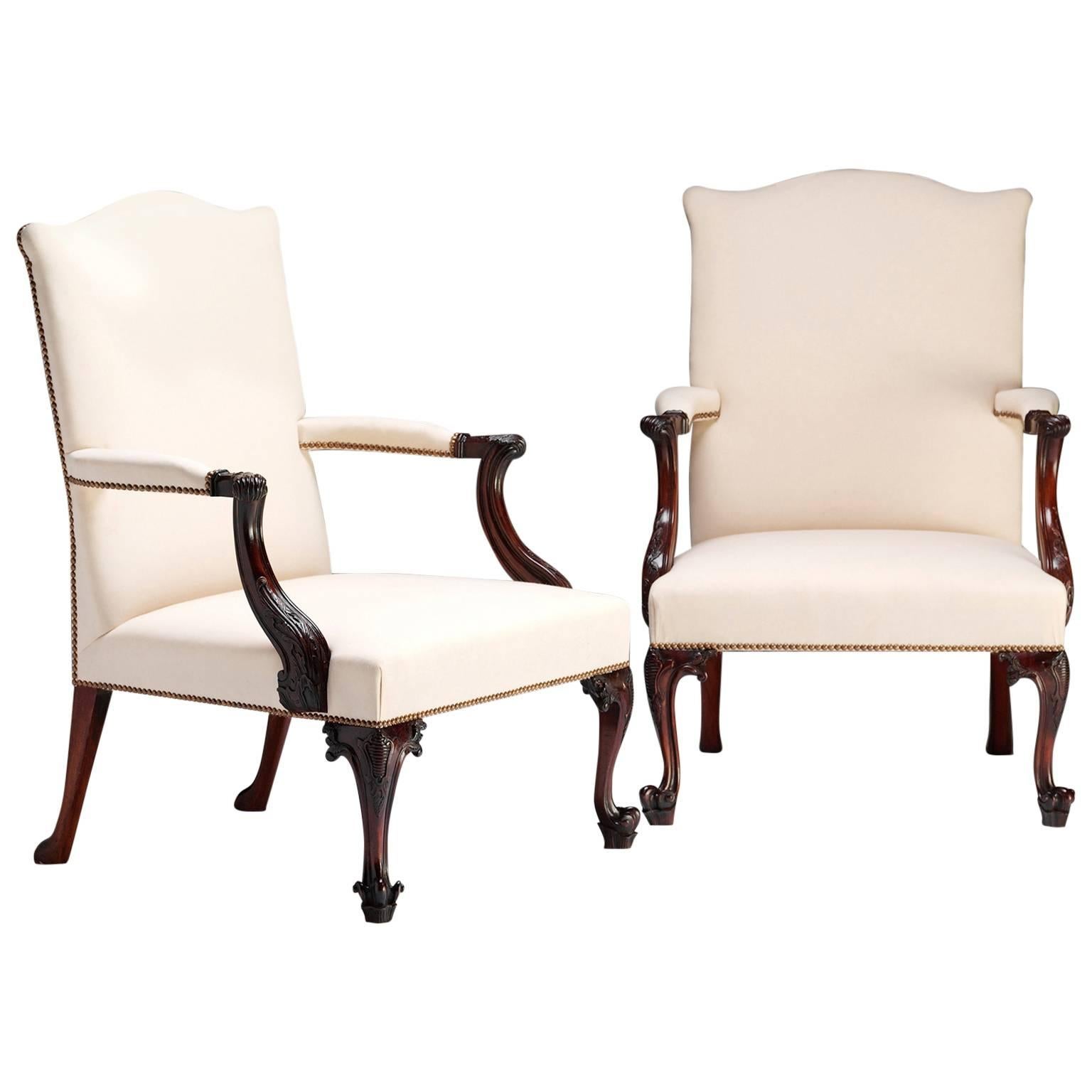 Gainsborough Chairs in the Chippendale manner