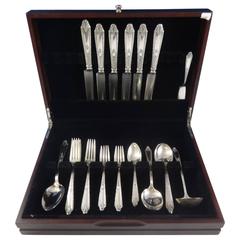 Antique Cinderella by Gorham Sterling Silver Flatware Set for Six, 33 Pieces