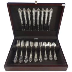 Medici New by Gorham Sterling Silver Flatware Set, 32 Pieces