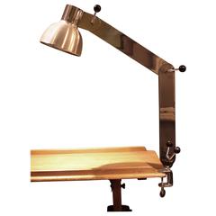 Mid-Century Modern Steel and Aluminium Articulated Arm Desk Lamp 6