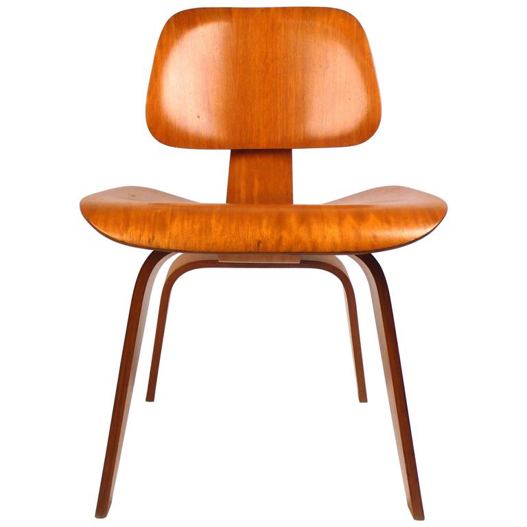 Evans Plywood Chair DCW By Charles Eames 1940s For Sale at 1stdibs