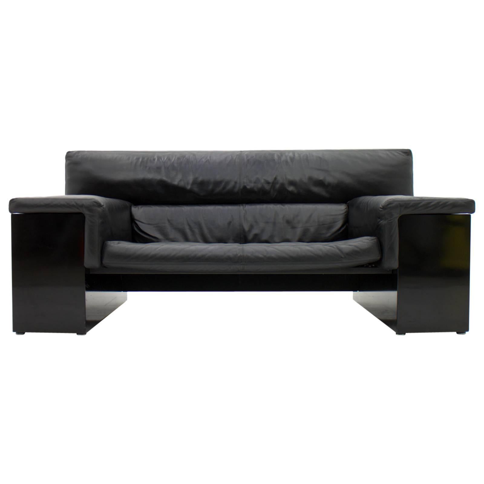 Two Seater Sofa "Brigadier" by Cini Boeri for Knoll 1970`s For Sale