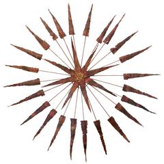 Starburst Metal Wall Sculpture