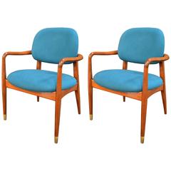 Pair of Mid-Century Modern Danish Armchairs 11