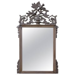 French Louis XV Style Mirror with Kissing Birds