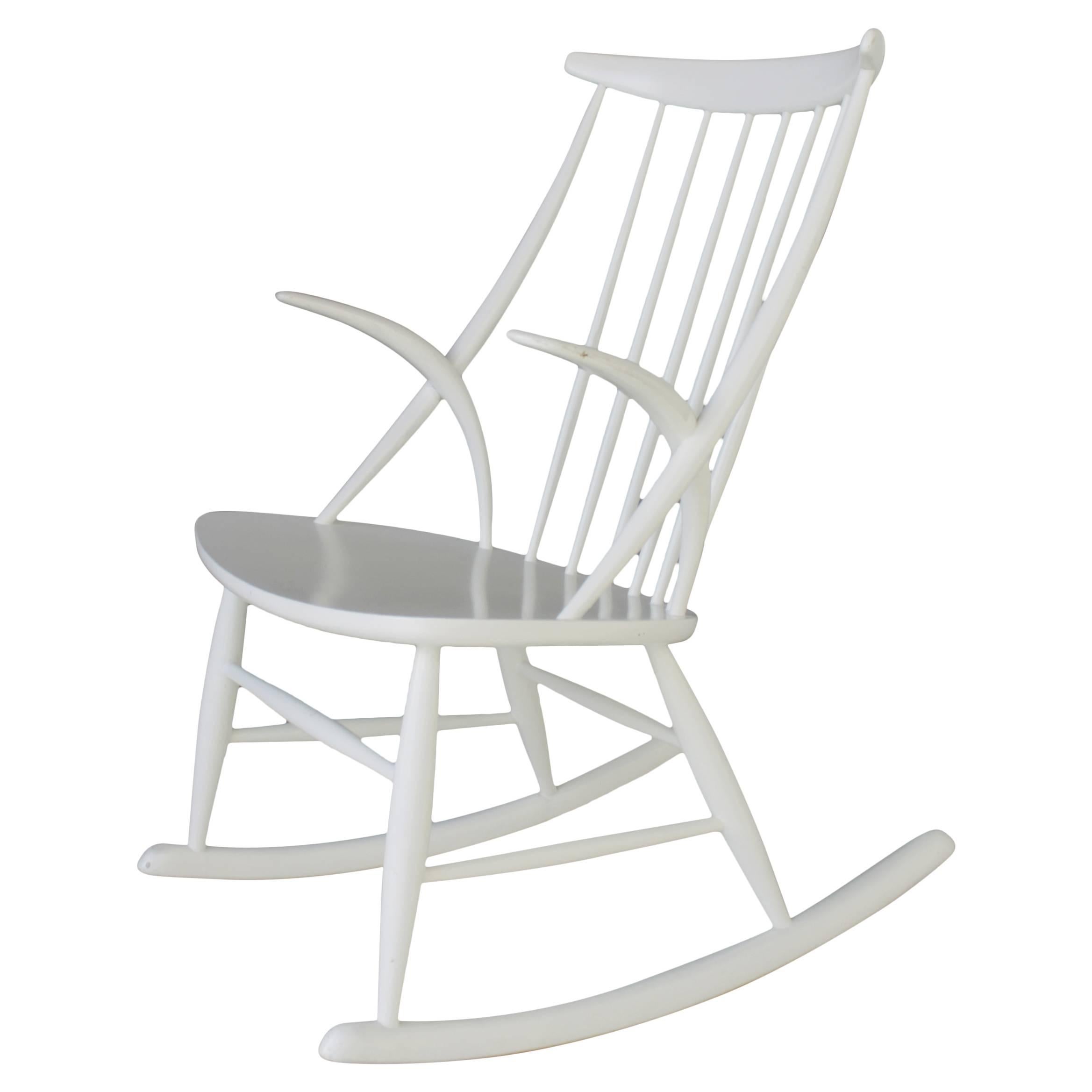 Danish Rocking Chair by Illum Wikkelsø