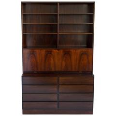 Gunni Oman Rosewood Desk and Shelving Unit