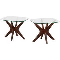 Pair of Matching 'Jacks' End/Side Tables by Adrian Pearsall for Craft Associates