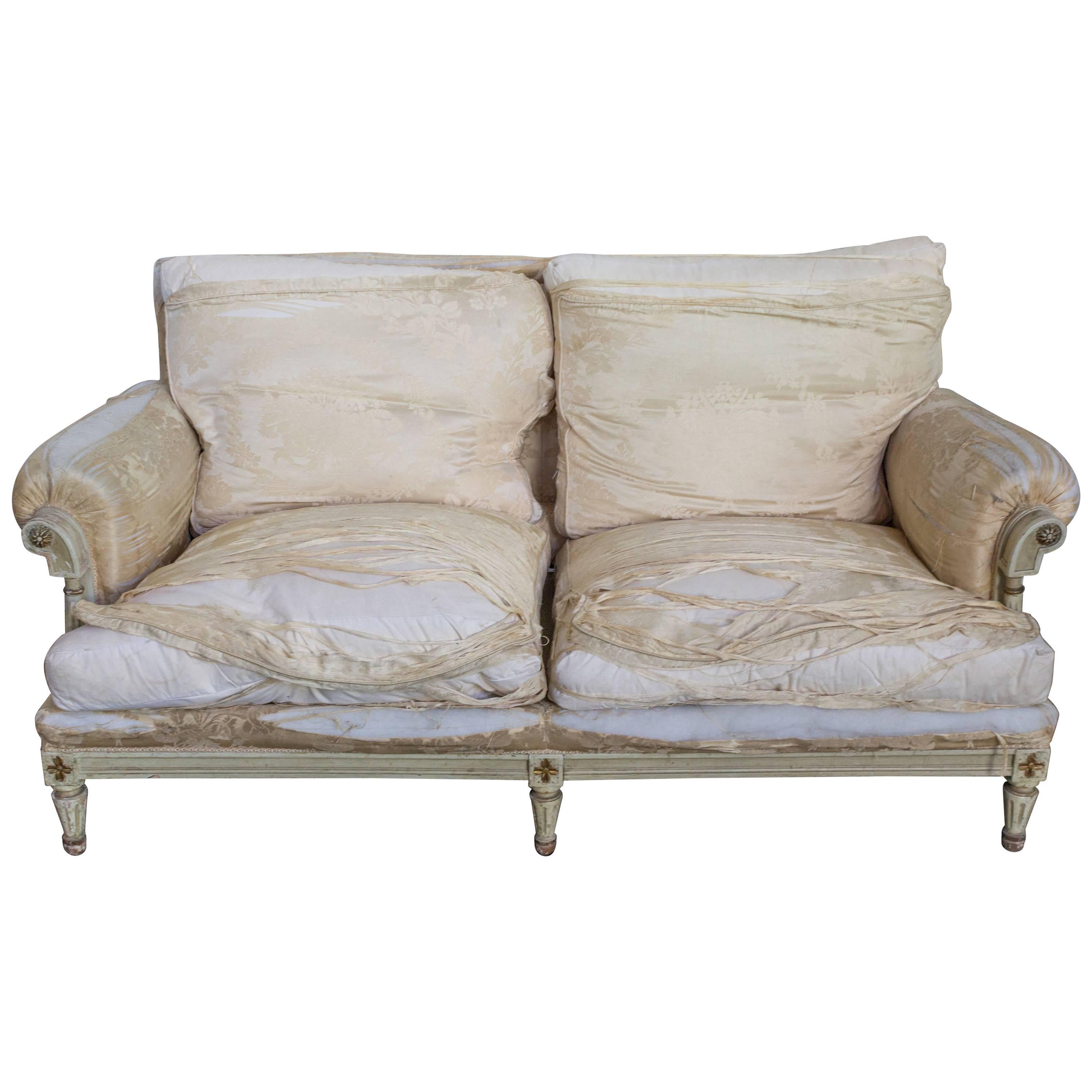 Distressed, Elegant Settee