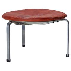 Poul Kjærholm PK 33 Stool for E. Kold Christensen, Original Condition, 1959 4