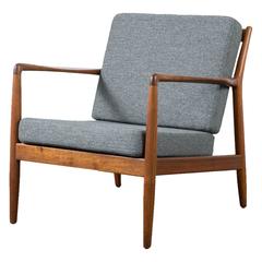 Vintage Mid-Century Lounge Chair by Folke Ohlsson for DUX
